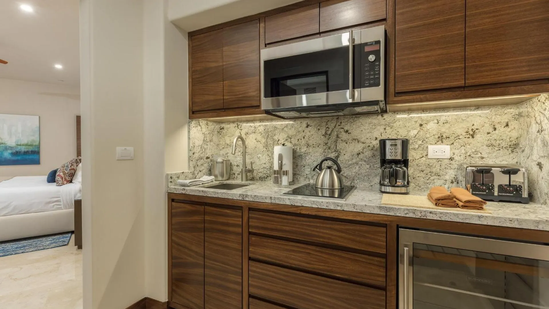 Lägenhetshotell Beachfront 2 Bdrm Condo In Exclusive Diamante Golf Cabo San Lucas